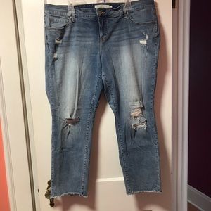 Torrid Boyfriend crops